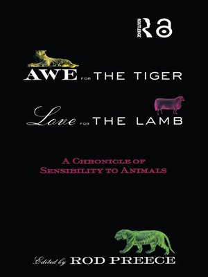 cover image of Awe for the Tiger, Love for the Lamb